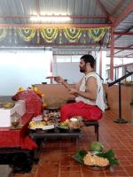 Homa on behalf of Devotees at Karla